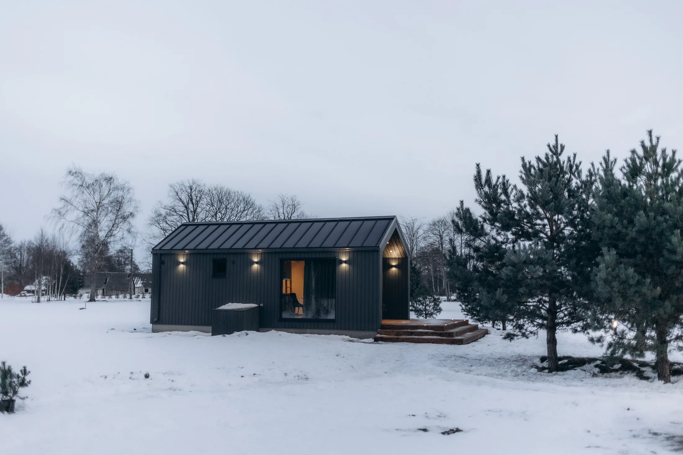 35 m² Vasarnīca "Pazust priedēs" Bērnātos, Latvijā image 14