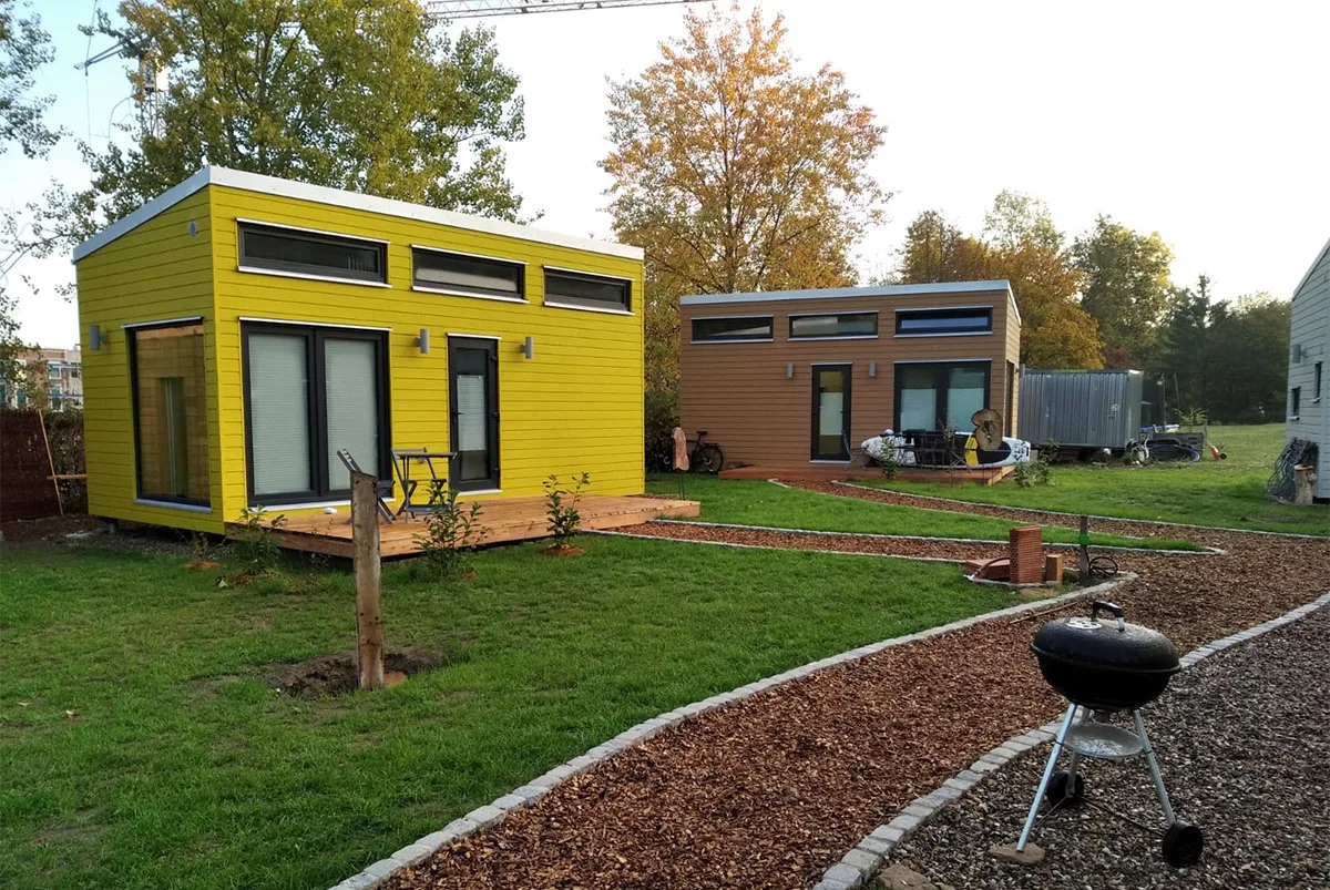 100 m² Kempingo nameliai su antresole Frankfurte, Vokietijoj image 6