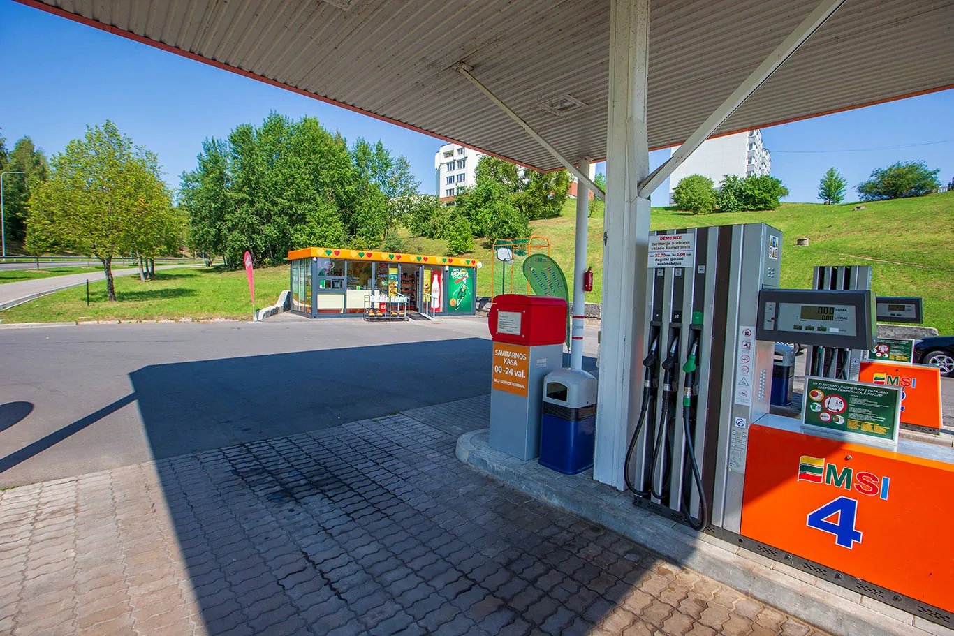 Modular Petrol Station Building in Jonava image 4