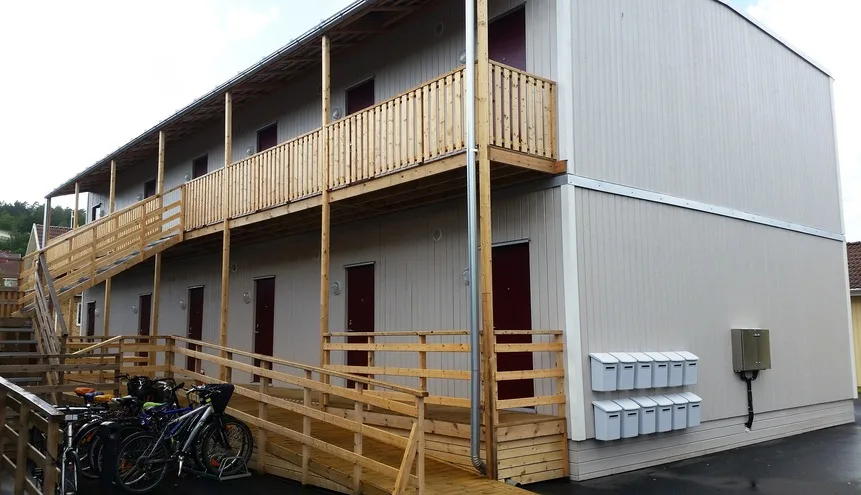 Budynki mieszkalne dla studentów o powierzchni 360 m² w Jönköping, Szwecja