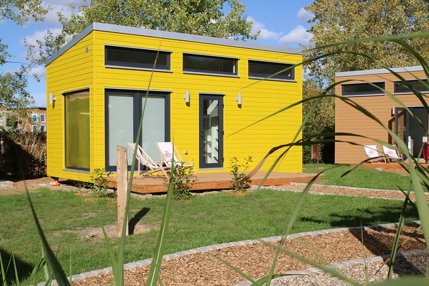 100 m² Kempingo nameliai su antresole Frankfurte, Vokietijoje