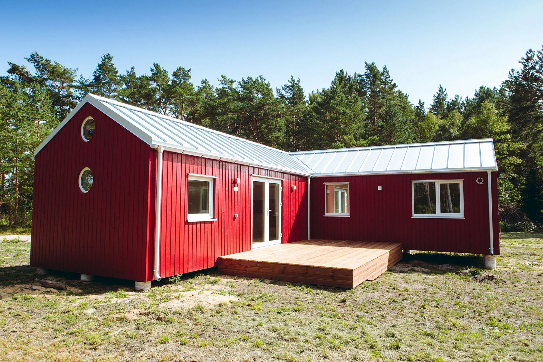 72 m² gyvenamasis namas Bėrniuose, Latvijoje