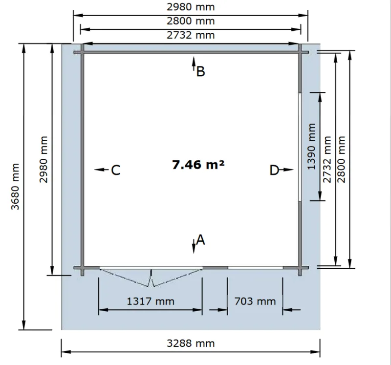 Garten Star 300 x 300 cm 详细信息 2