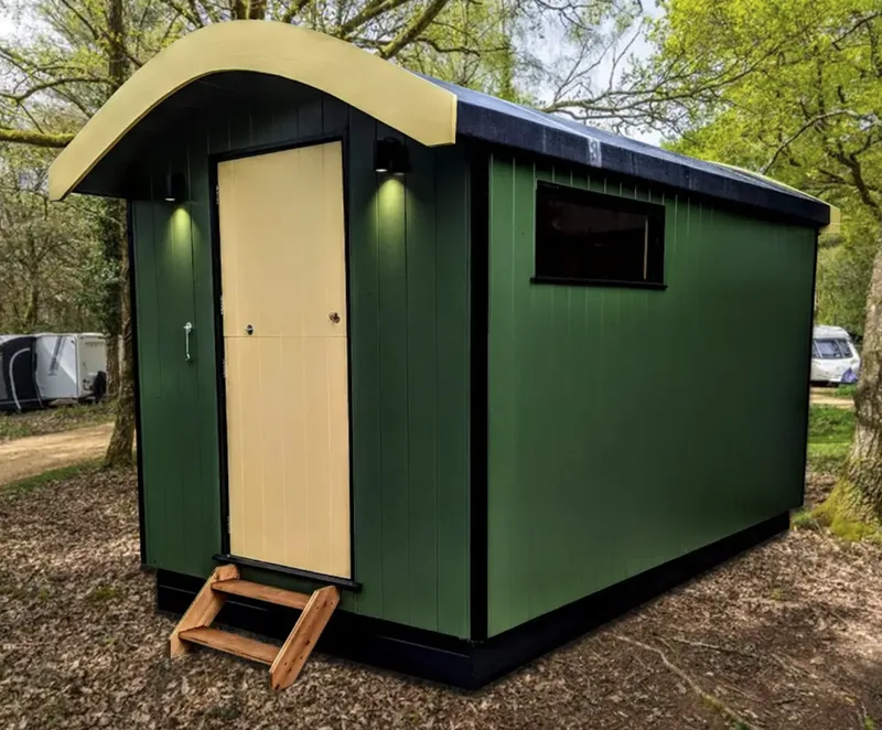 Bella Shepherds Hut 2 x 3.6 m détail 1