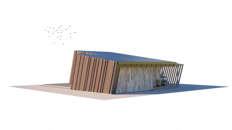 The Wild Wave Extra-Spacious with Carport detail 1