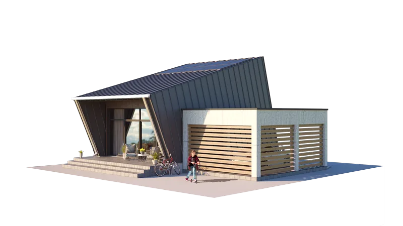 The Wild Wave Loft with Carport detail 1