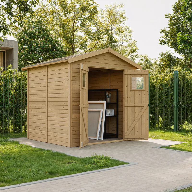 Panel Wooden Garden Shed M351 detalj 2