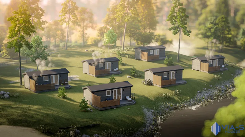 Camping house 21 m²