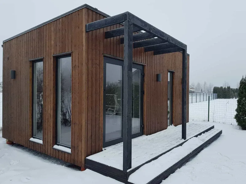 24 m² sauna module