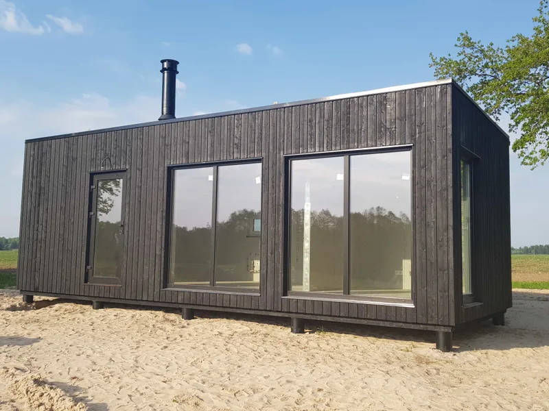 33.5 m² timber-frame modular house