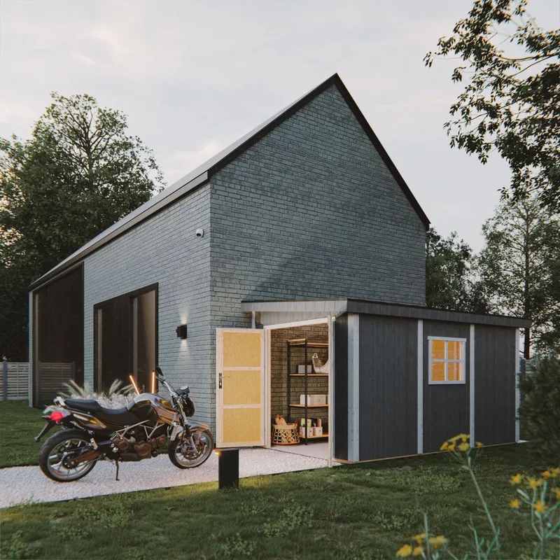 LP SmartSide Panel Shed M939B