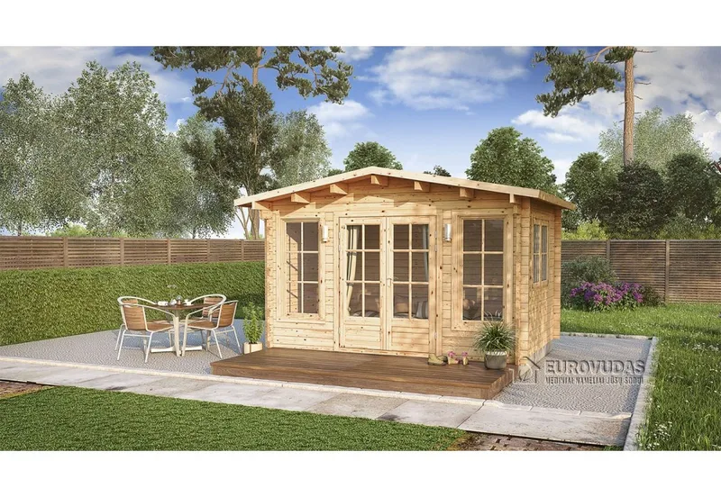 Brighton Garden Cabin 4 x 3 m (12 m2)