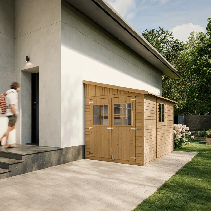 Panel Wooden Garden Shed M339