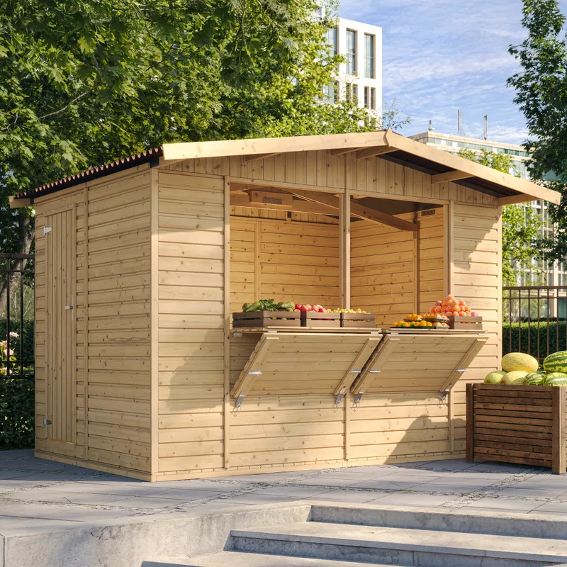 Wooden Sales Booth M150