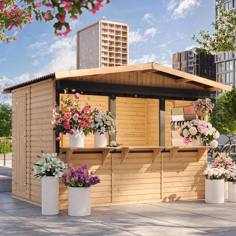 Wooden Sales Booth M150AZ