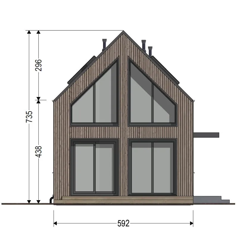 DH70-6 Three-Bedroom House