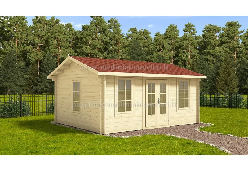 Verona Plus Garden Cabin 5 x 4 m (20 m2)