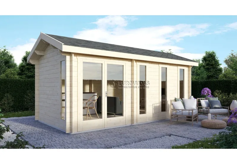 Alba Garden Cabin 6 x 4 m (24 m2)