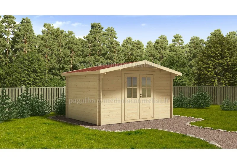 Ascot Garden Cabin 4 x 4 m (16 m2)