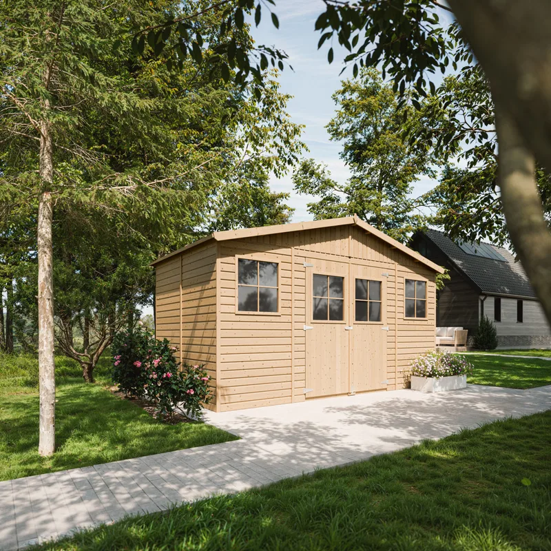 Panel Wooden Garden Shed M332