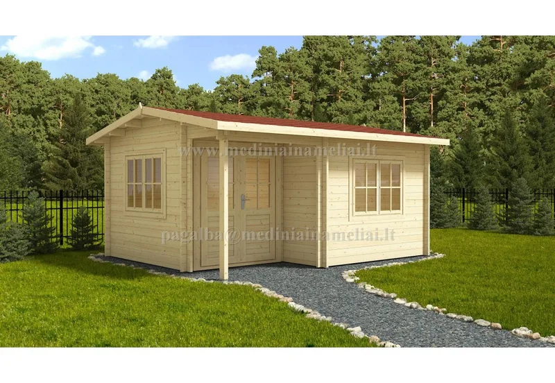 Alpina Plus Garden Cabin 5 x 4 m (20 m2)
