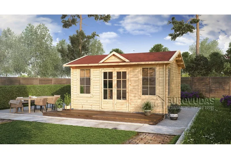 Clockhouse Garden Cabin 4 x 3 m (12 m2)