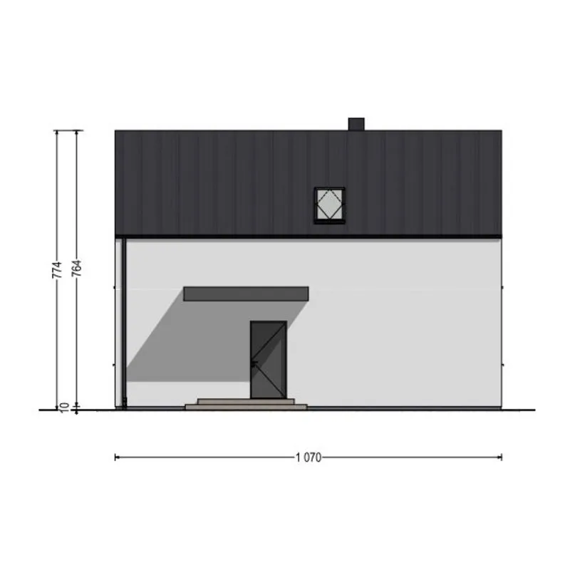 DH70-7 Three-Bedroom House hoved