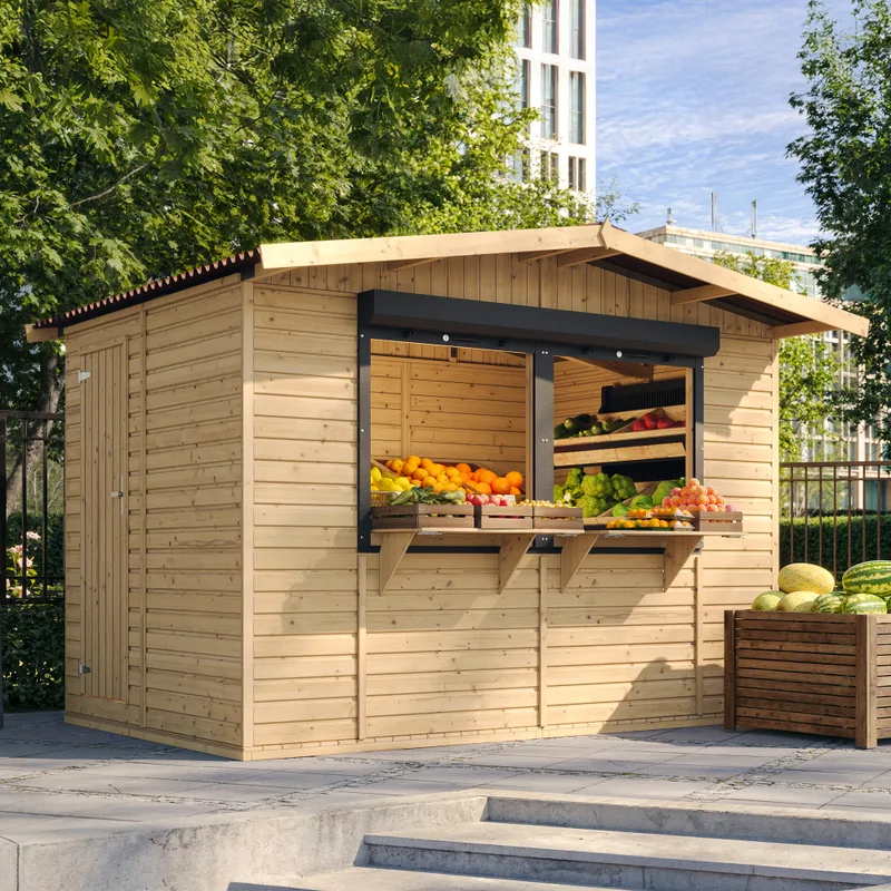 Wooden Sales Booth M150Z