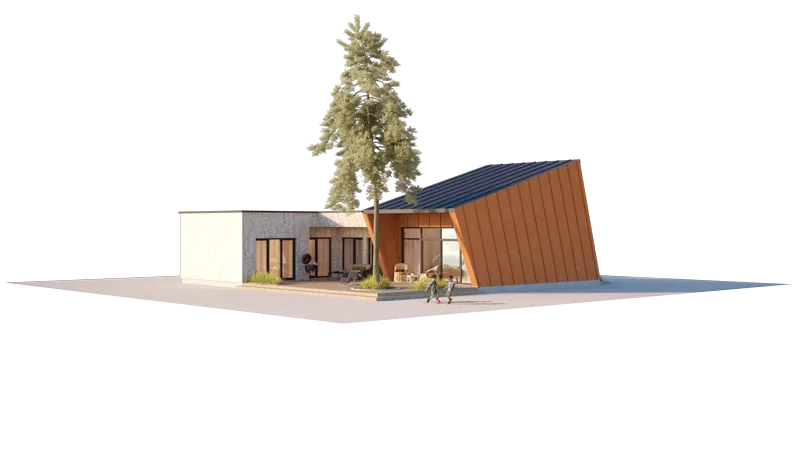 The Wild Wave Loft L-Shape with Carport