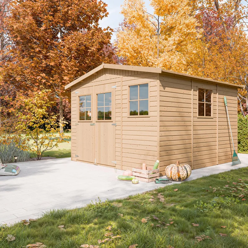 Panel Wooden Garden Shed M335