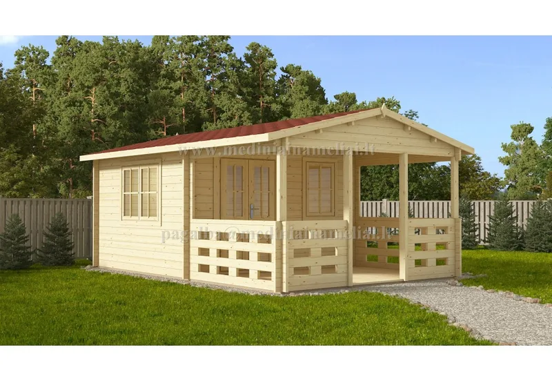 Roy Garden Cabin 4 x 6 m (24 m2)