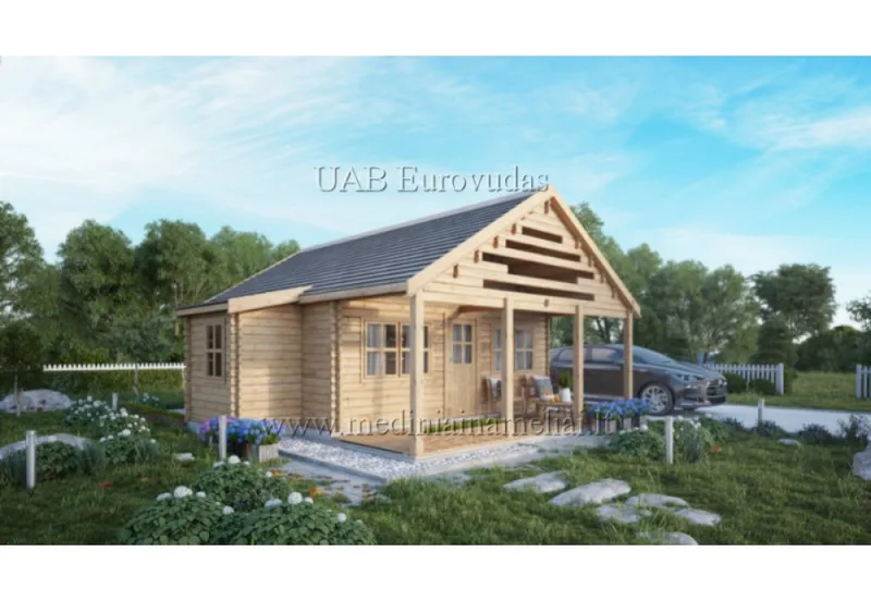 Aura with Extension Holiday House 6 x 8.5 m (50.92 m2)