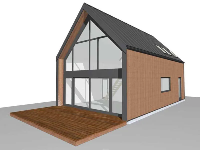 DH70-2 Three-Bedroom House