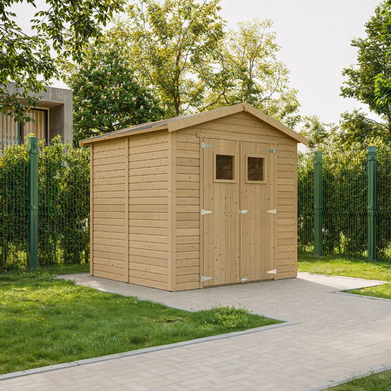 Panel Wooden Garden Shed M351 hoved