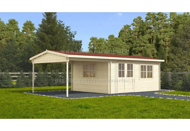 Bravo Garden Cabin 8 x 4 m (32 m2)