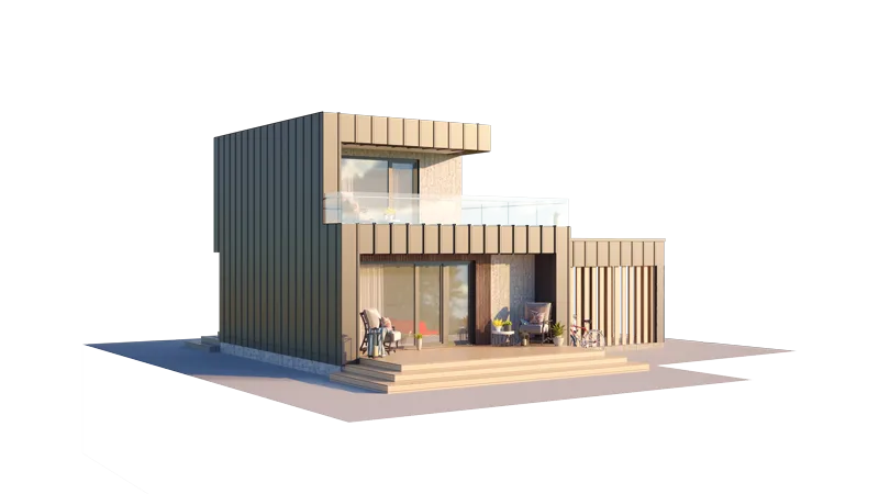 The Jewelry Box Two-Storey with Carport