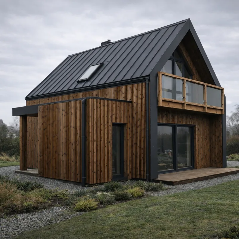 DH47-2P House with Entrance Vestibule