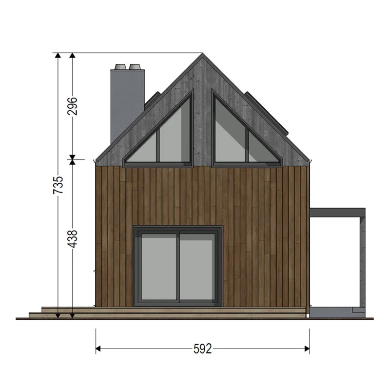 DH70-4 Three-Bedroom House