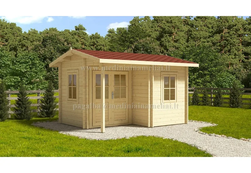 Alpina Plus Garden Cabin 4 x 3 m (12 m2)